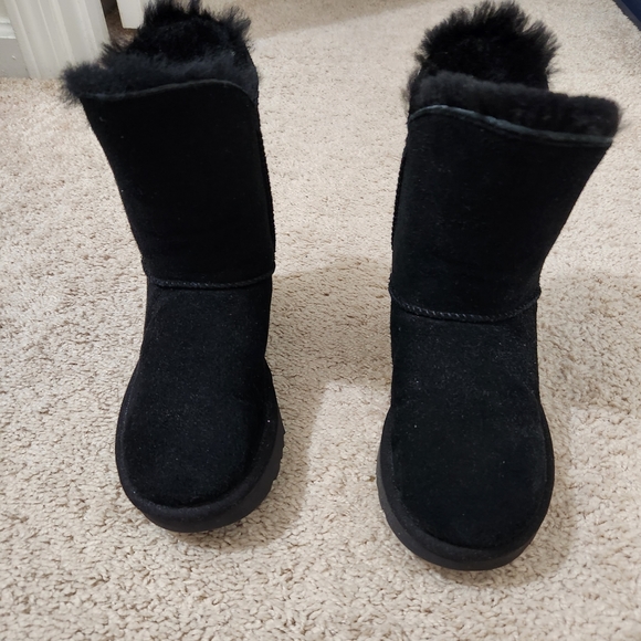 Ugg Australia Constantine Black Lace Boots Size 5 - Picture 2 of 5